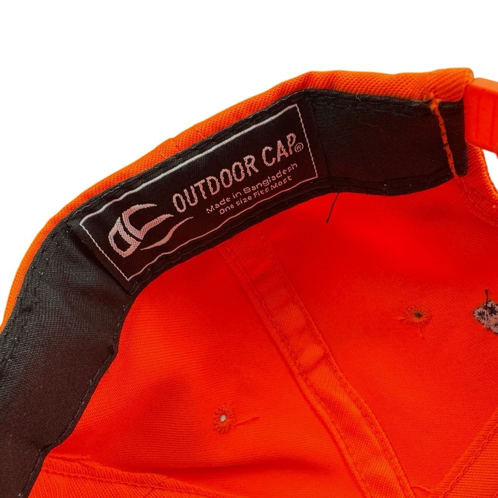 Gander Mountain Hat Strapback Blaze Orange Hunters Safety Graduate‎ - Picture 9 of 9